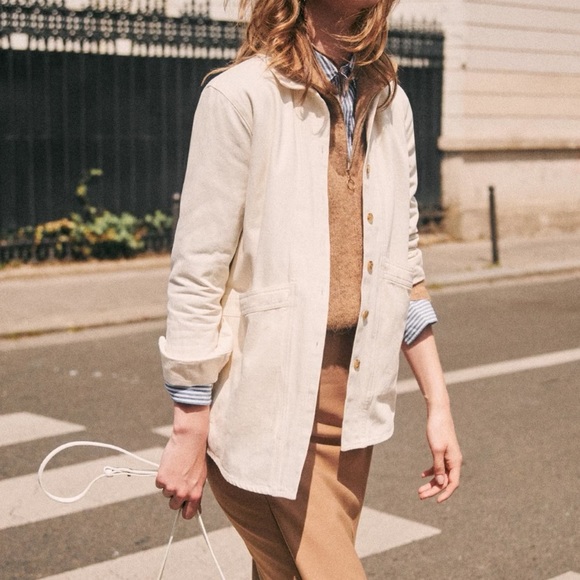 Sezane merino wool jumper NWT - Picture 4 of 5